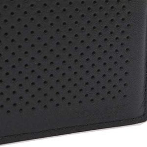 NWT Coach F57278 Compact ID Wallet in Crossgrain Leather - Black